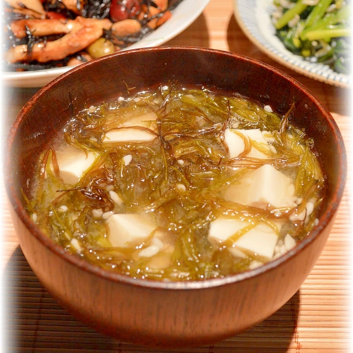 新物 生ふのりで 豆腐のお味噌汁 レシピ 作り方 By まめもにお 楽天レシピ 新物 生ふのりで 豆腐のお味噌汁 レシピ 作り方 By まめもにお 楽天レシピ